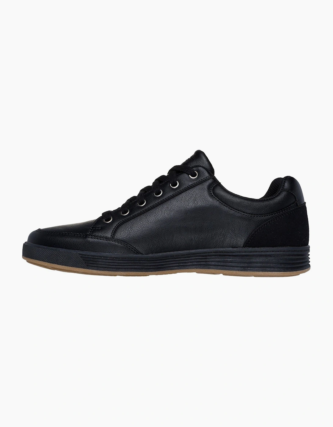 Skechers Cavell Sparkman Polyurethane Men's BLACK Lace-Up Shoes