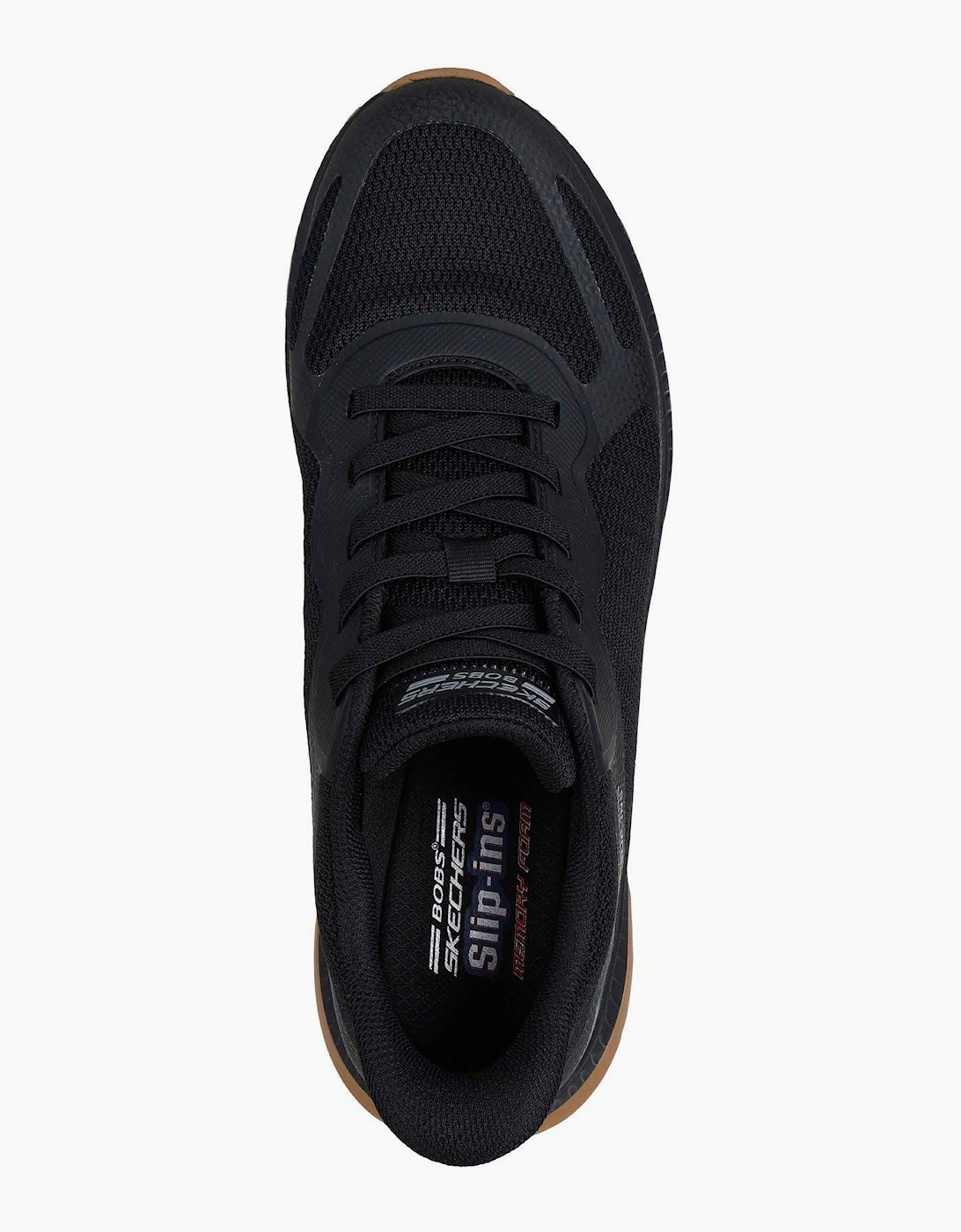 Skechers BOBS Sport Squad Chaos 4 Men's Black Trainers