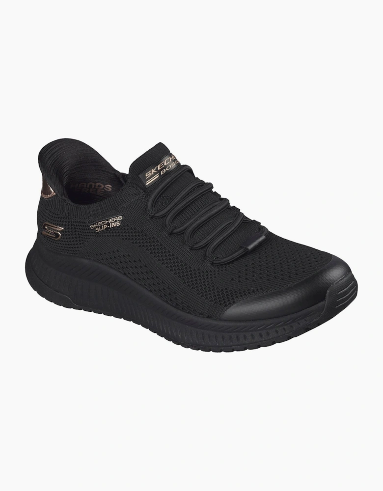 Skechers BOBS Sport Squad 4 Dire Step Polyester Women's Black Trainers