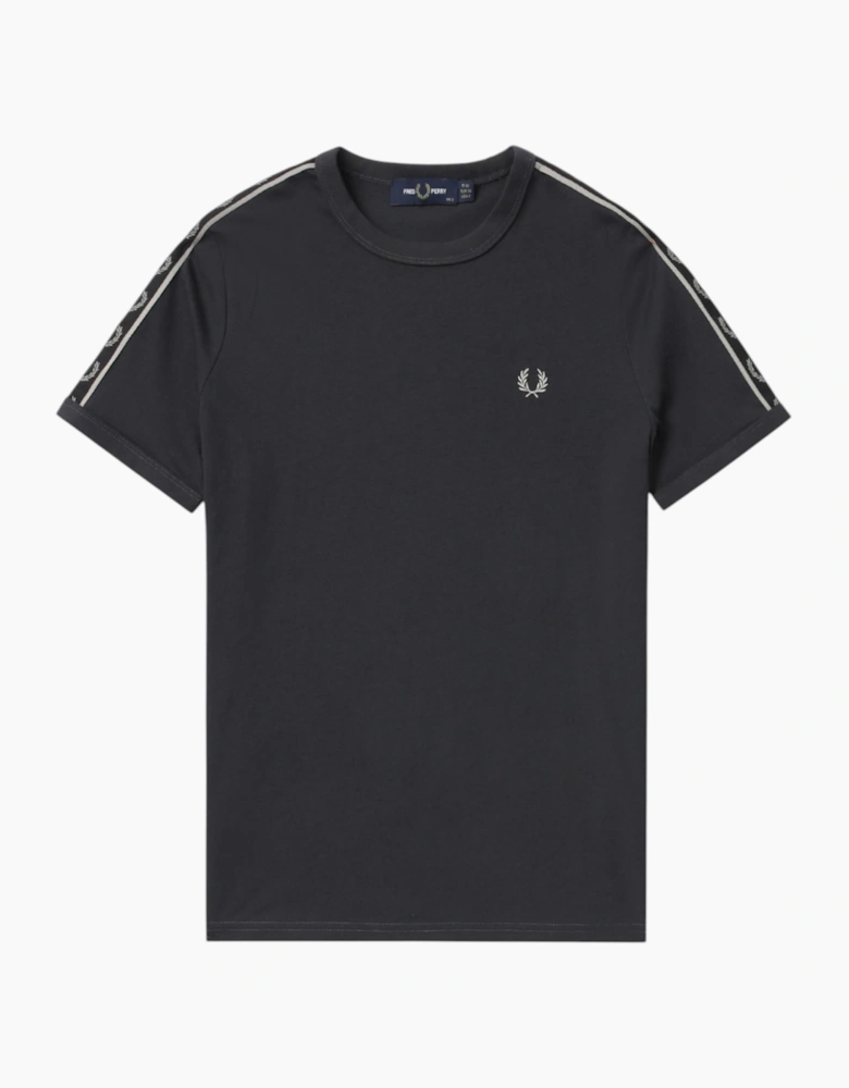 Fred Perry Mens Tape Ringer Co Ords Set Short Sleeve T Shirts Shorts
