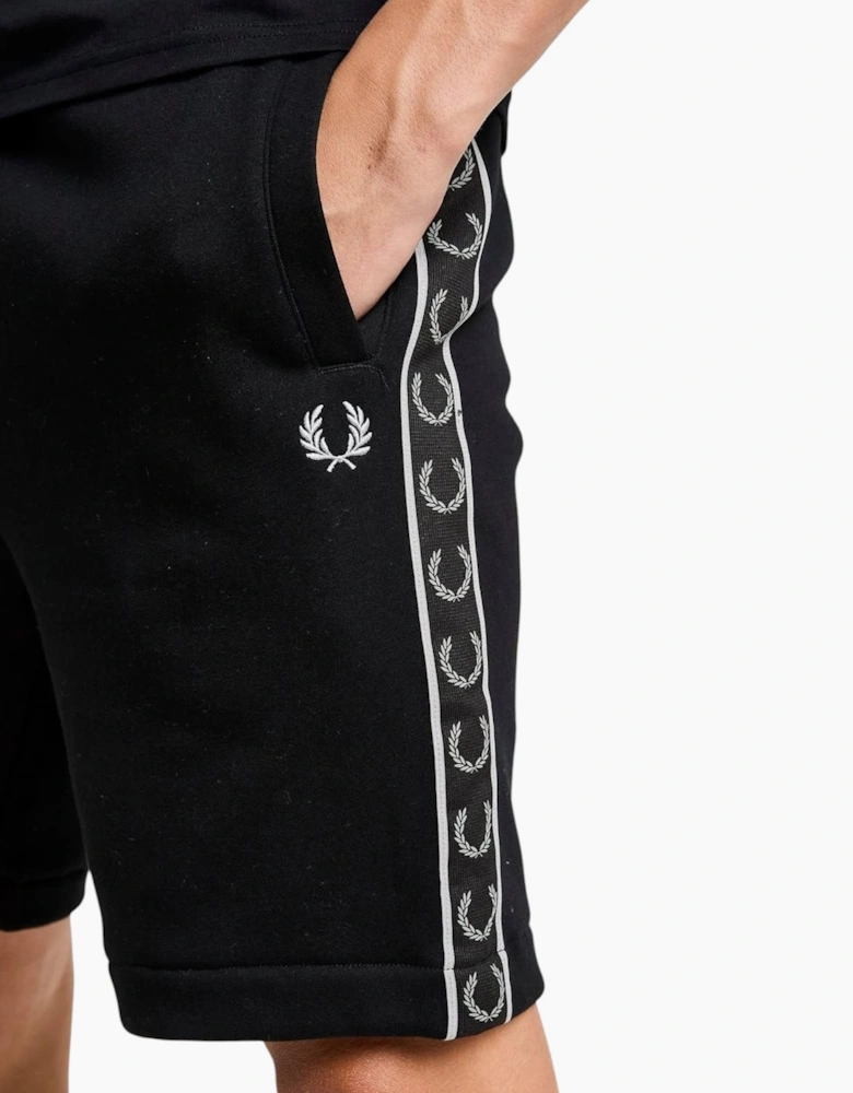 Fred Perry Mens Tape Ringer Co Ords Set Short Sleeve T Shirts Shorts