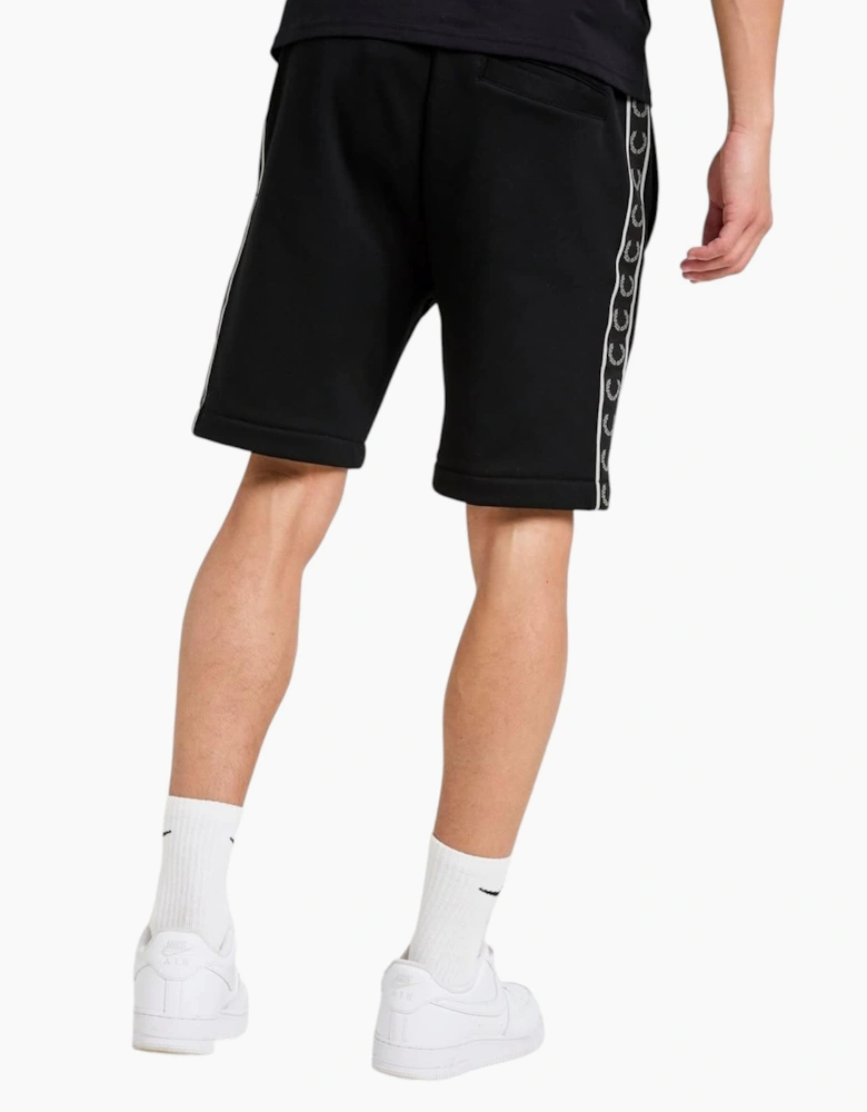 Fred Perry Mens Tape Ringer Co Ords Set Short Sleeve T Shirts Shorts