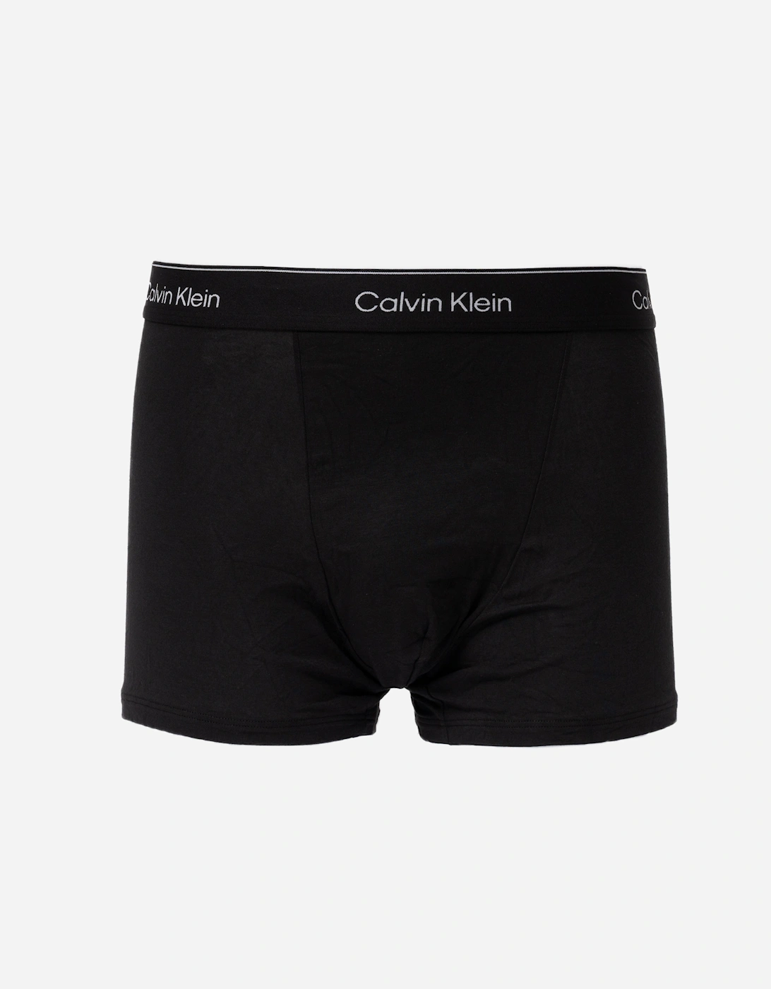 Calvin Klein 5 Pack Icon Cotton Stretch Mens Relaxed Fit Trunks - Black