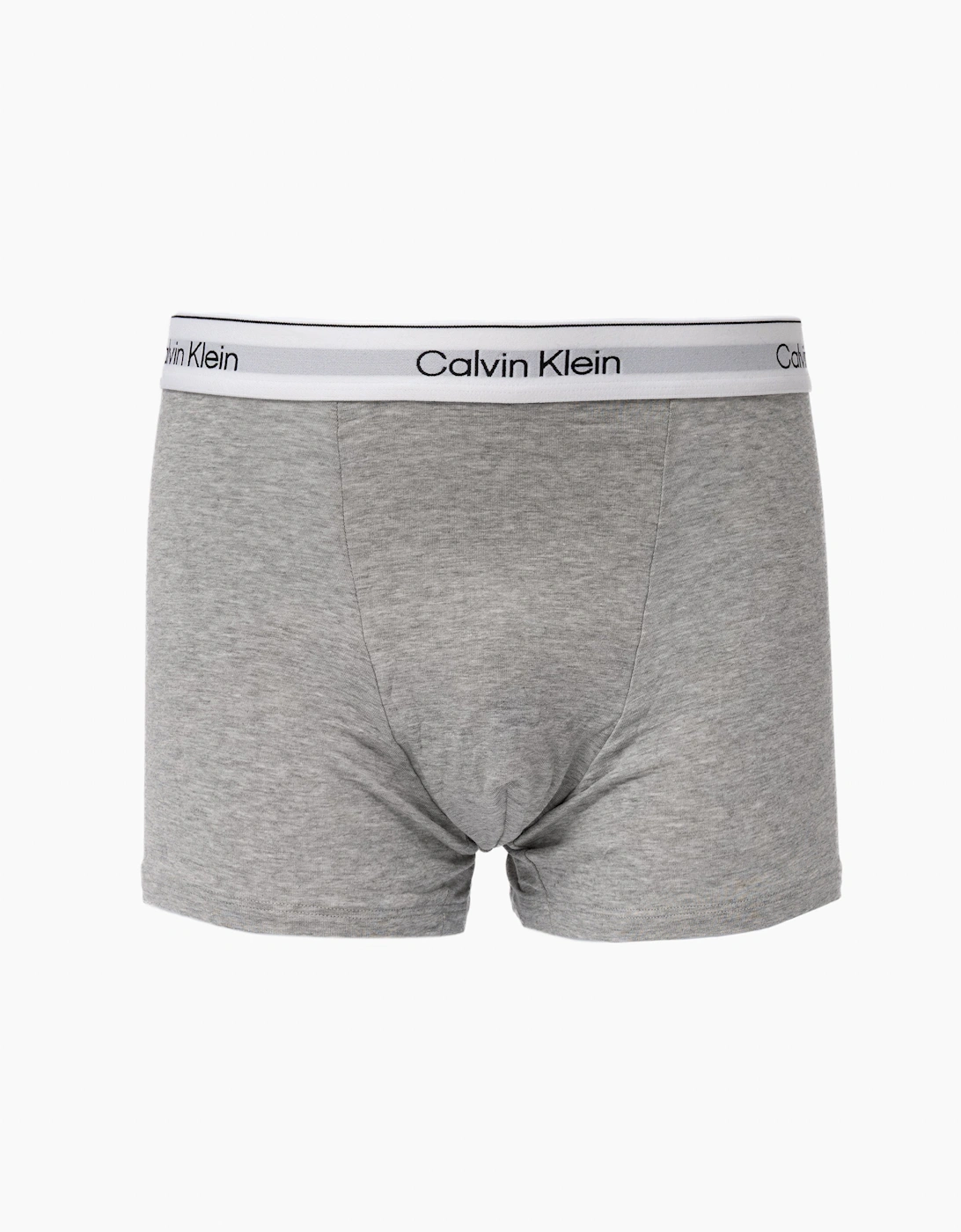 Calvin Klein 5 Pack Icon Cotton Stretch Mens Relaxed Fit Trunks - Black/White/Grey Heather