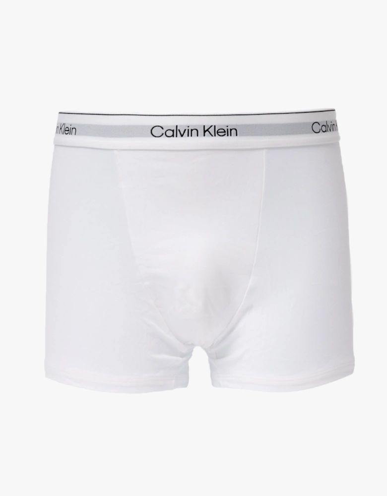 Calvin Klein 5 Pack Icon Cotton Stretch Mens Relaxed Fit Trunks - Black/White/Grey Heather
