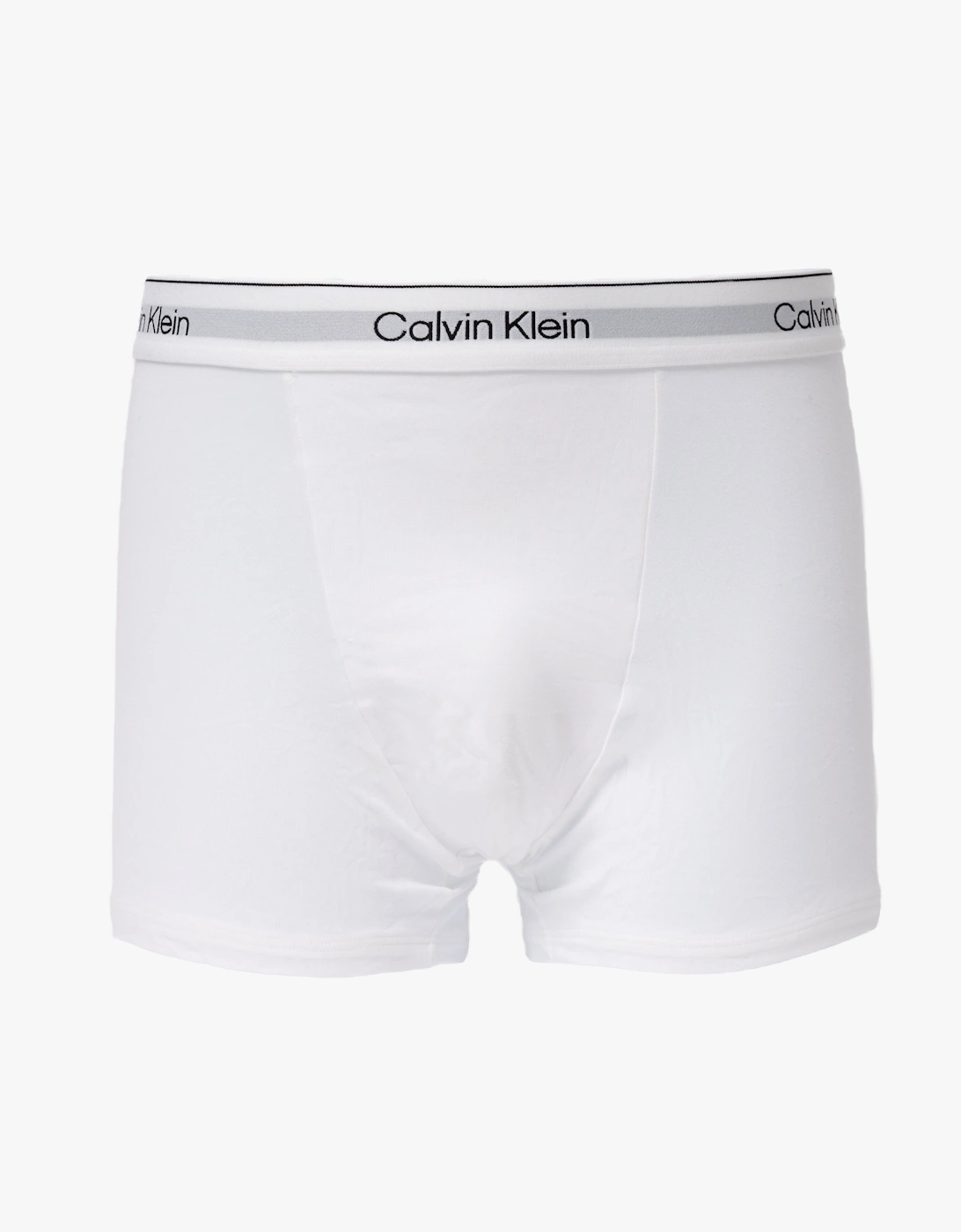 Calvin Klein 5 Pack Icon Cotton Stretch Mens Relaxed Fit Trunks - Black/White/Grey Heather