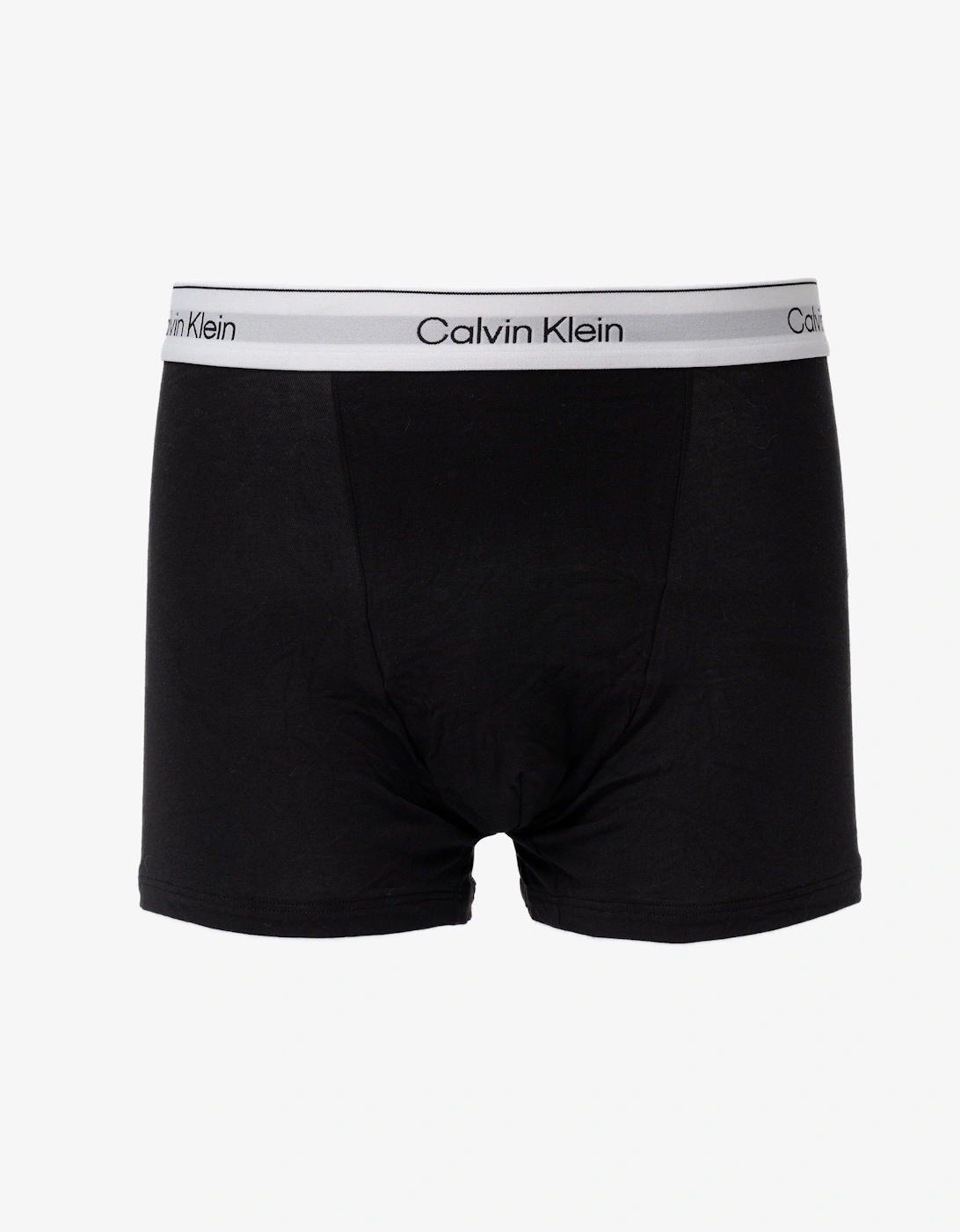 Calvin Klein 5 Pack Icon Cotton Stretch Mens Relaxed Fit Trunks - Black/White/Grey Heather