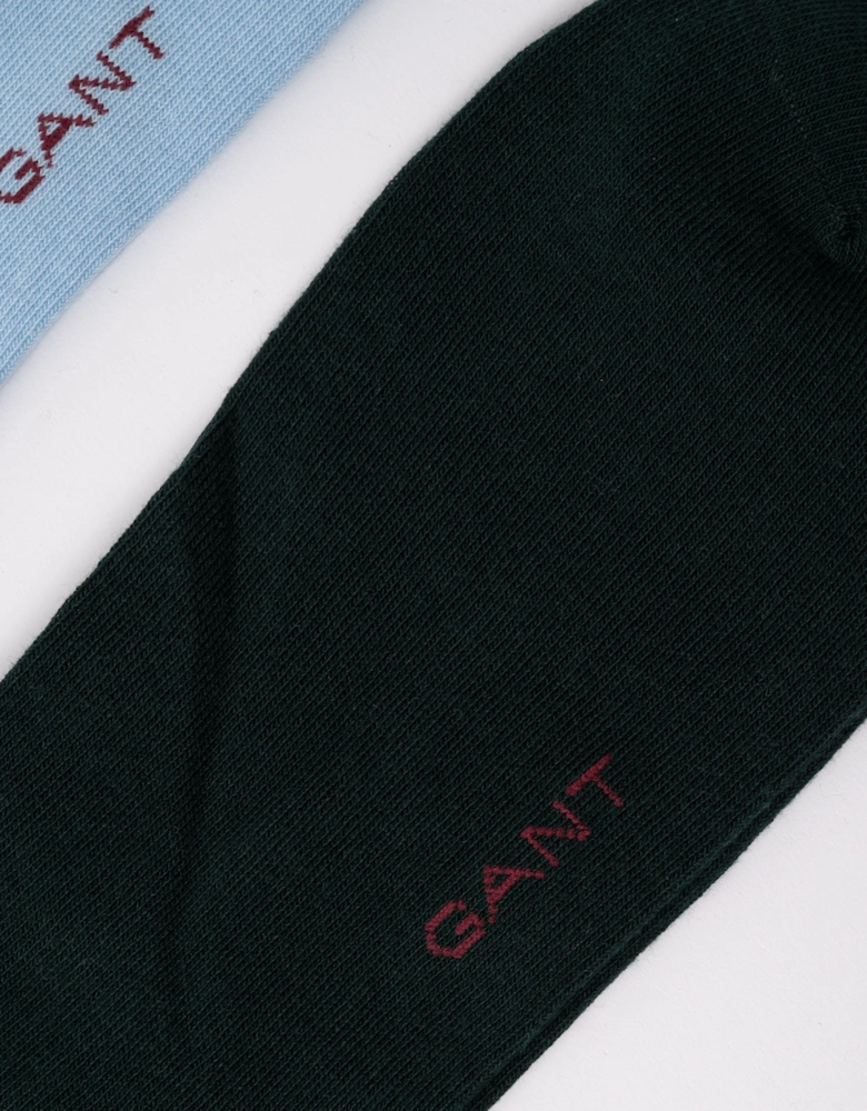 GANT Mens Argyle Socks 3-Pack - 374 Tartan Green