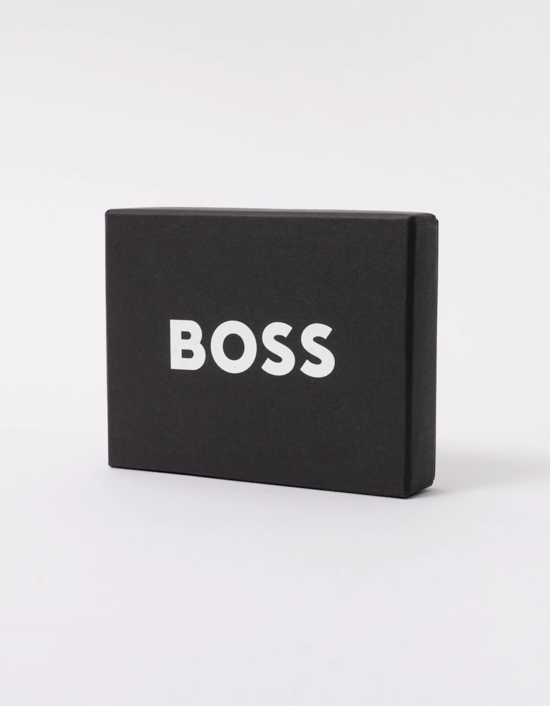 BOSS Orange Randy Mens Trifold Leather Wallet - Black 001
