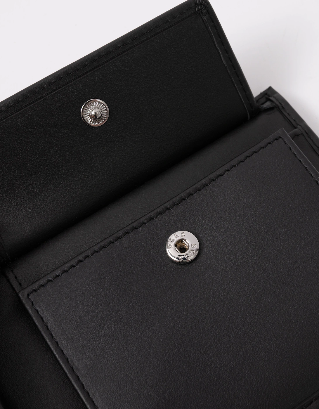 BOSS Orange Randy Mens Trifold Leather Wallet - Black 001