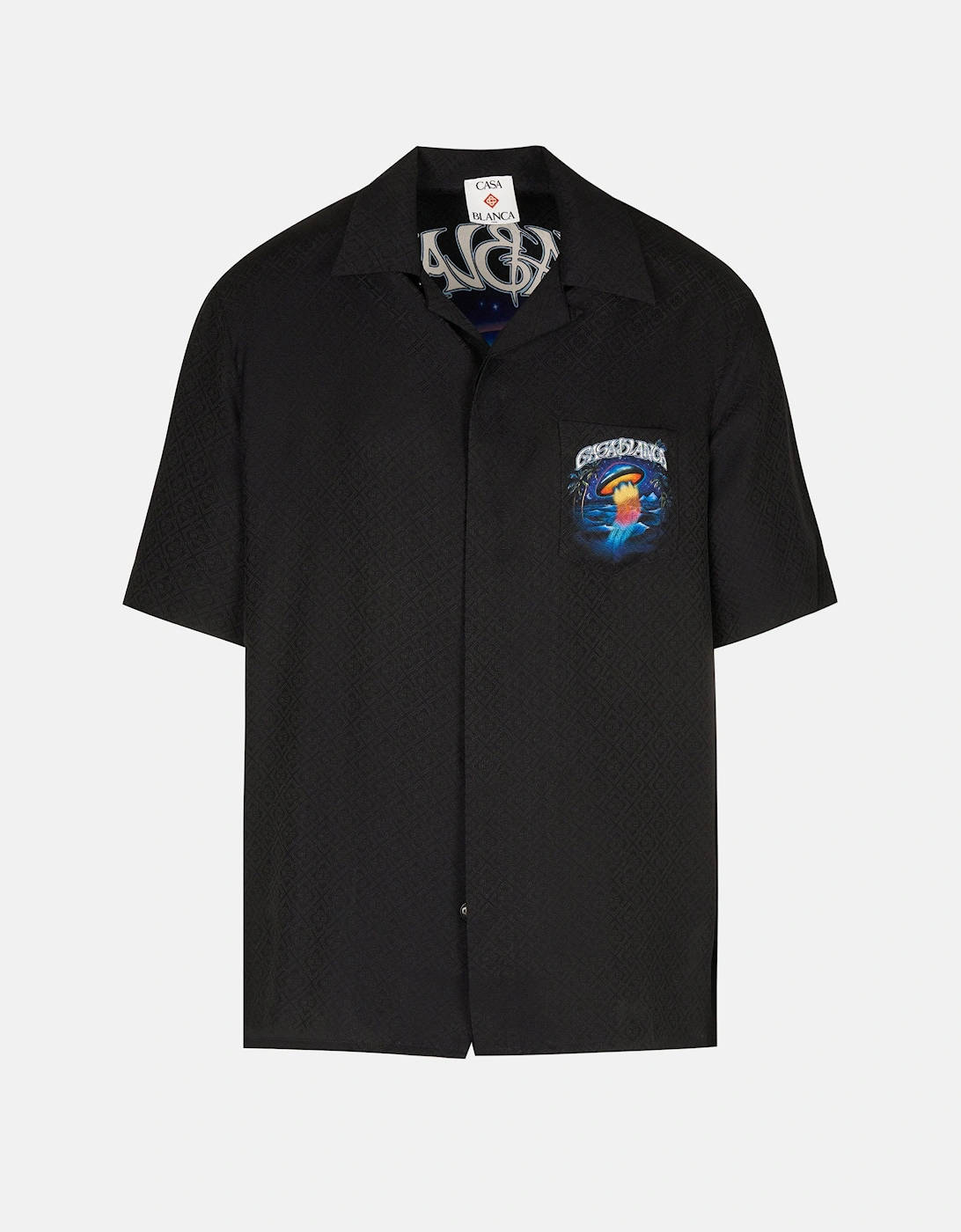 Sahara Twilight Silk Shirt Black