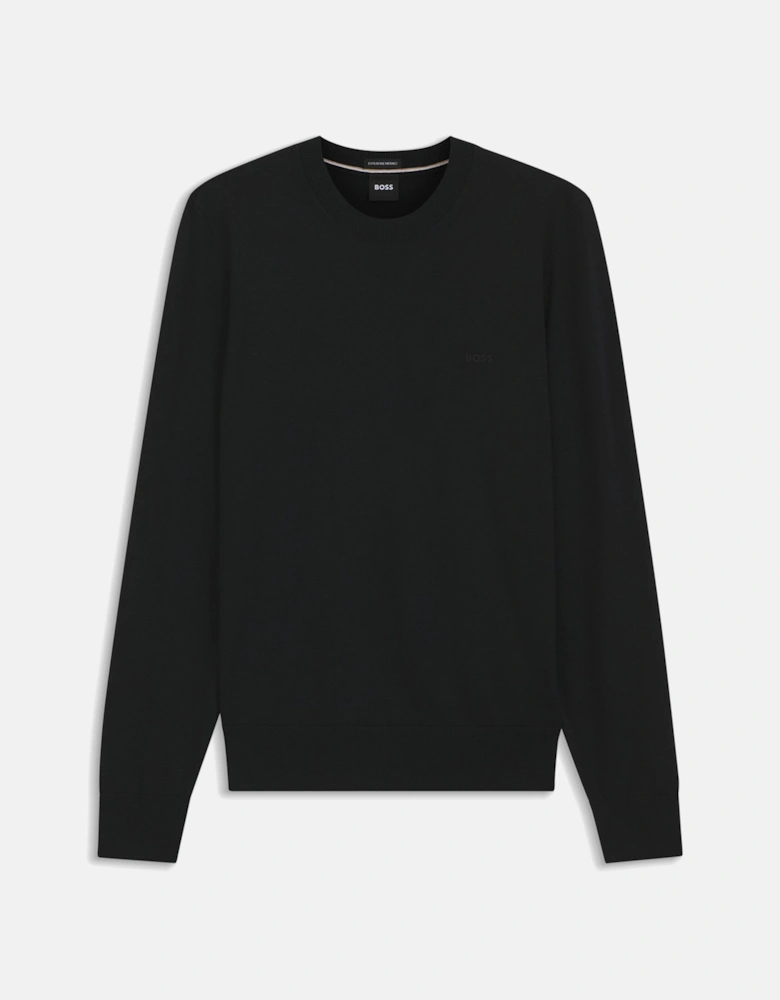 H Leno L Sweater Black
