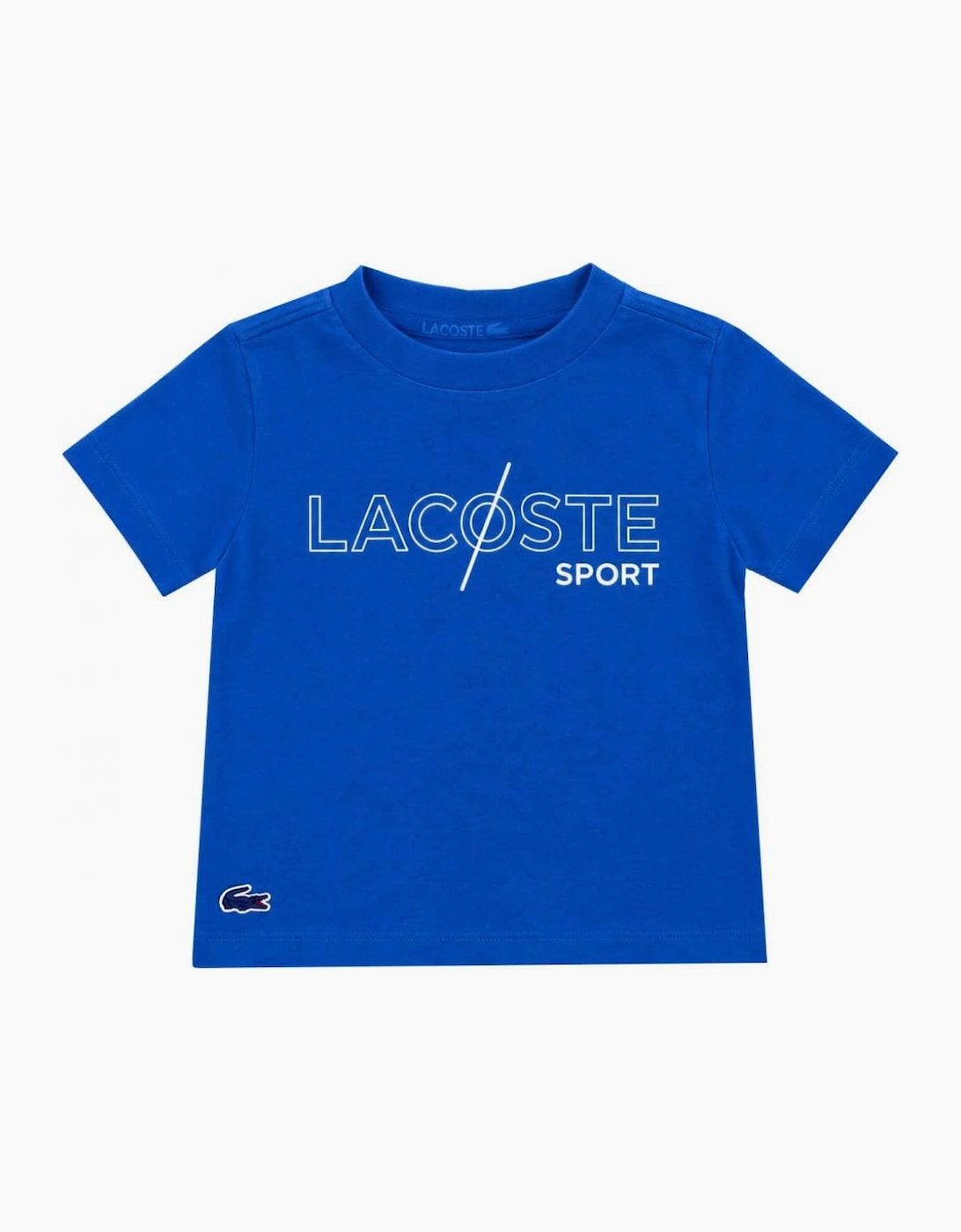 Lacoste Lacoste Boy's Blue Crew Neck T-shirt