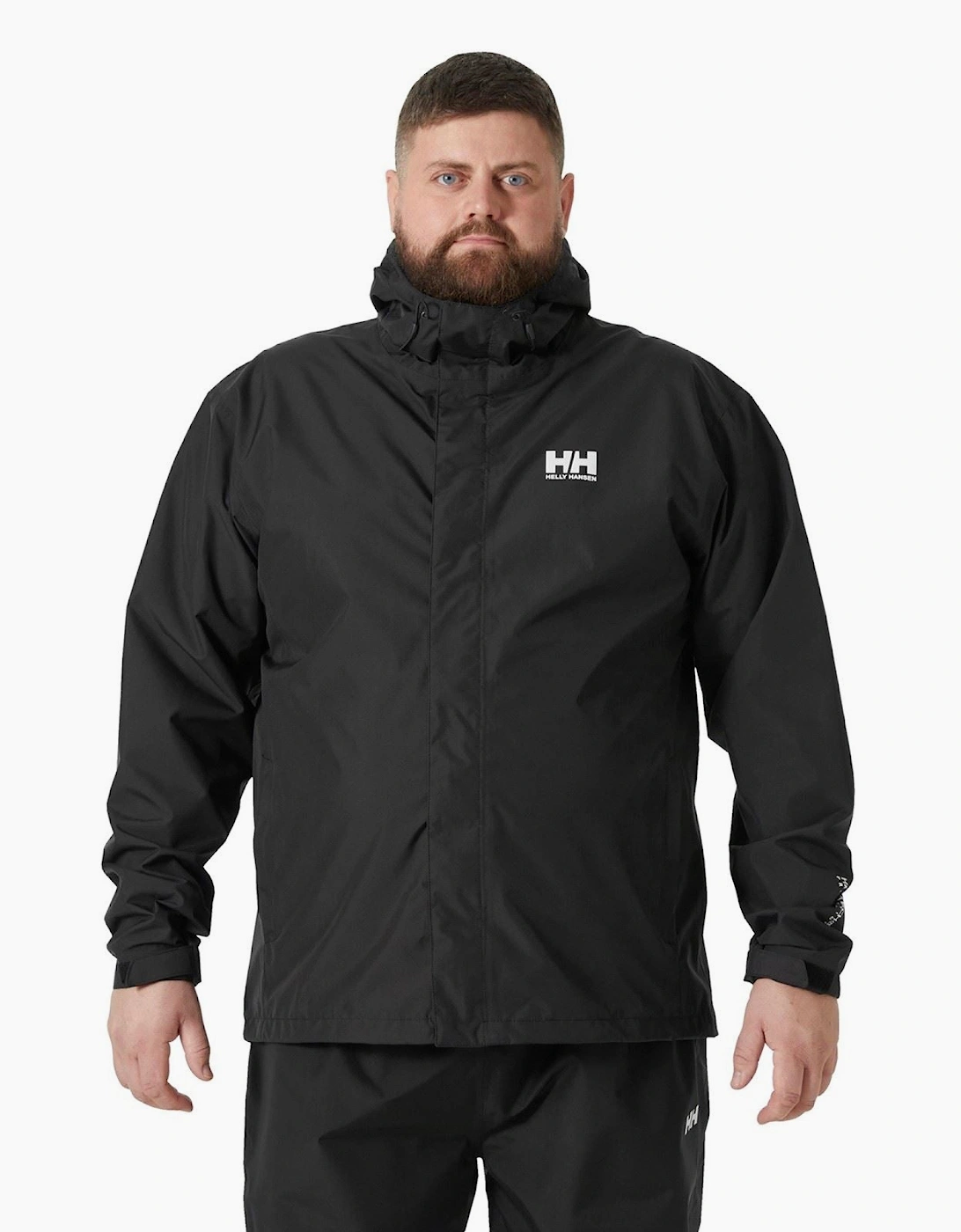 Helly Hansen Sport Seven J Rain Jacket Men's Black Rain Jacket