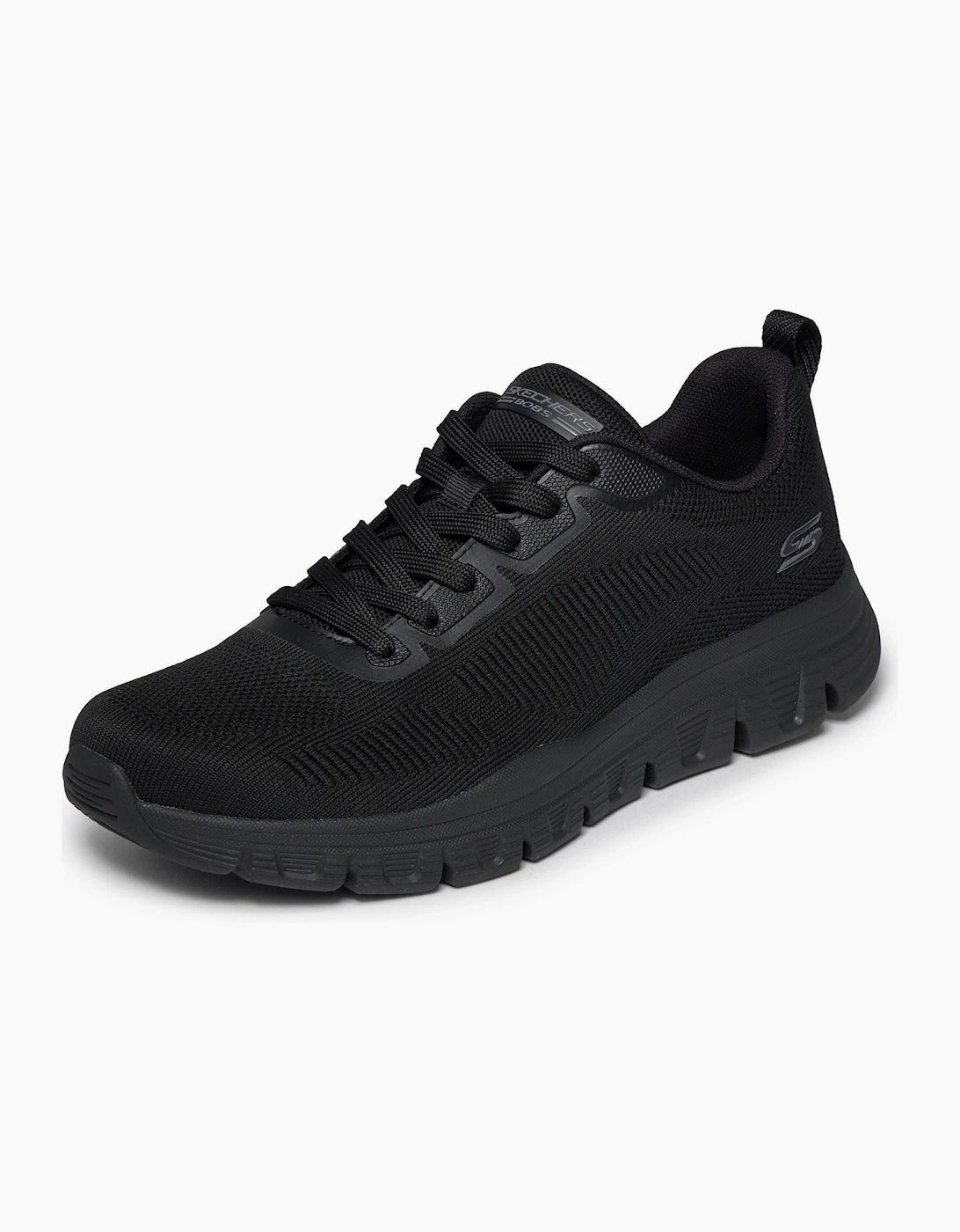 Skechers Bobs B Lite Textile Men's Black Trainers