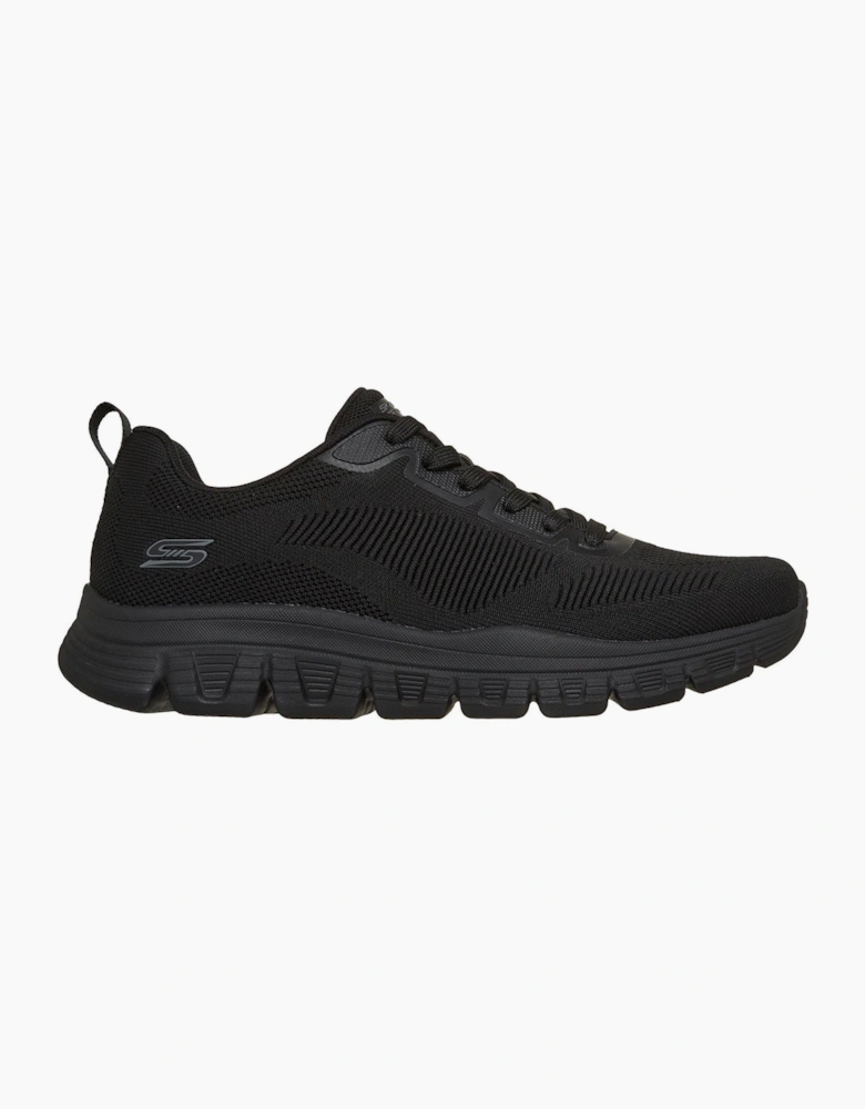 Skechers Bobs B Lite Textile Men's Black Trainers