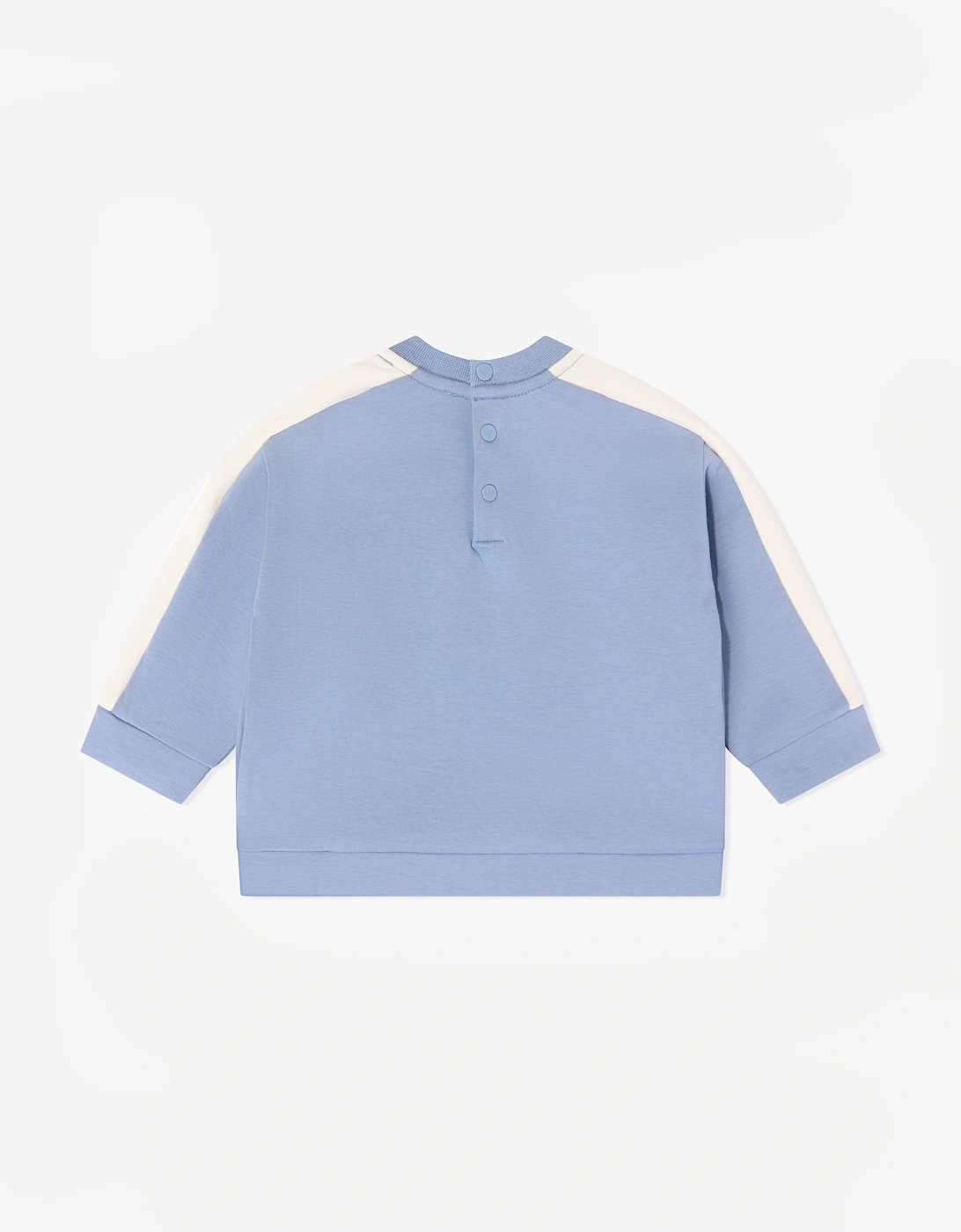 Emporio Armani Baby Boys Coloublock Sweatshirt in Blue