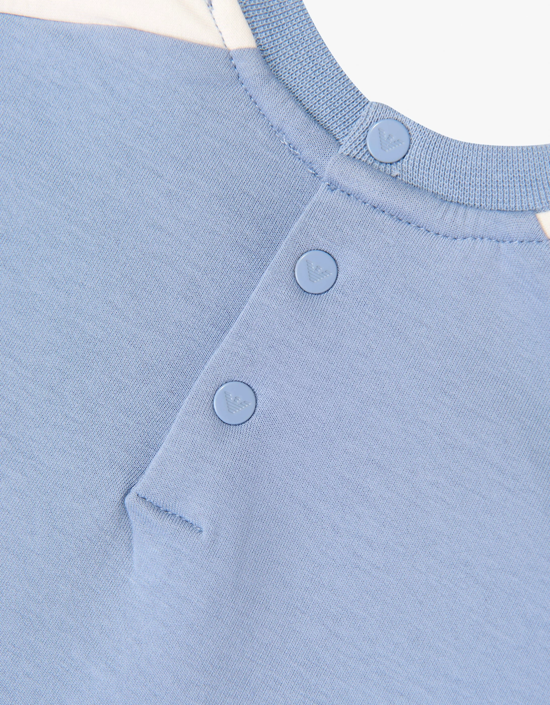 Emporio Armani Baby Boys Coloublock Sweatshirt in Blue