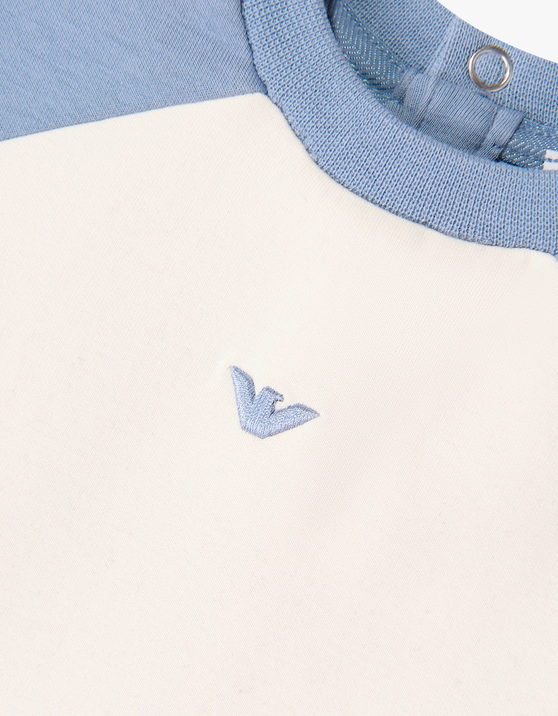 Emporio Armani Baby Boys Coloublock Sweatshirt in Blue