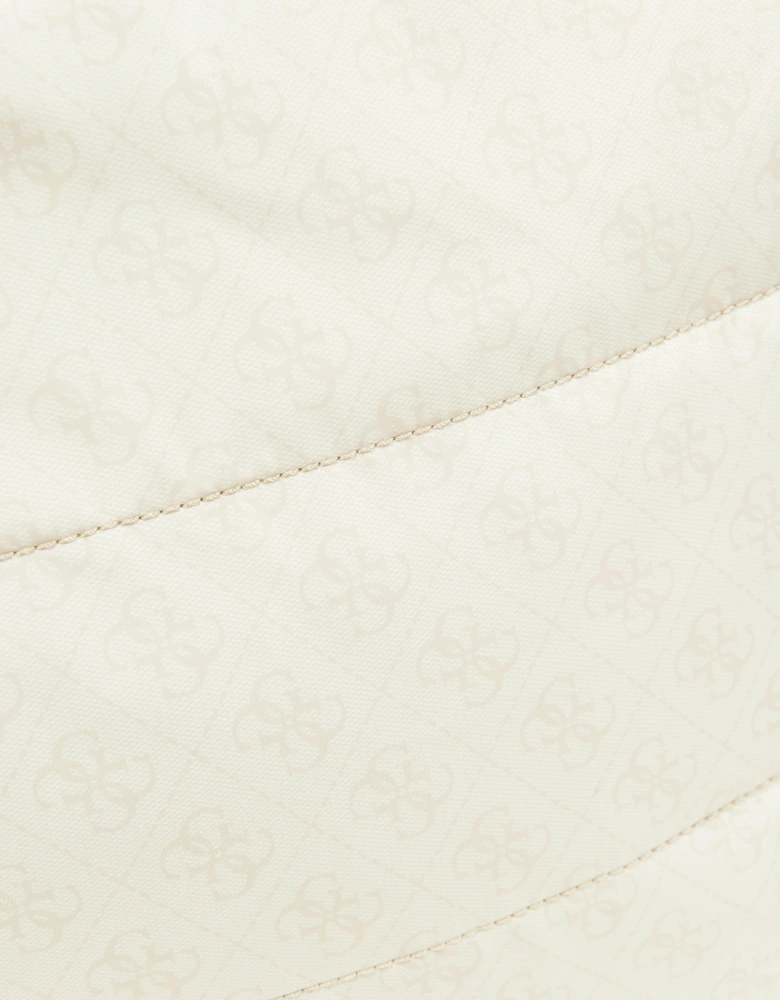 Guess Baby Logo Changing Bag in Ivory (35cm)