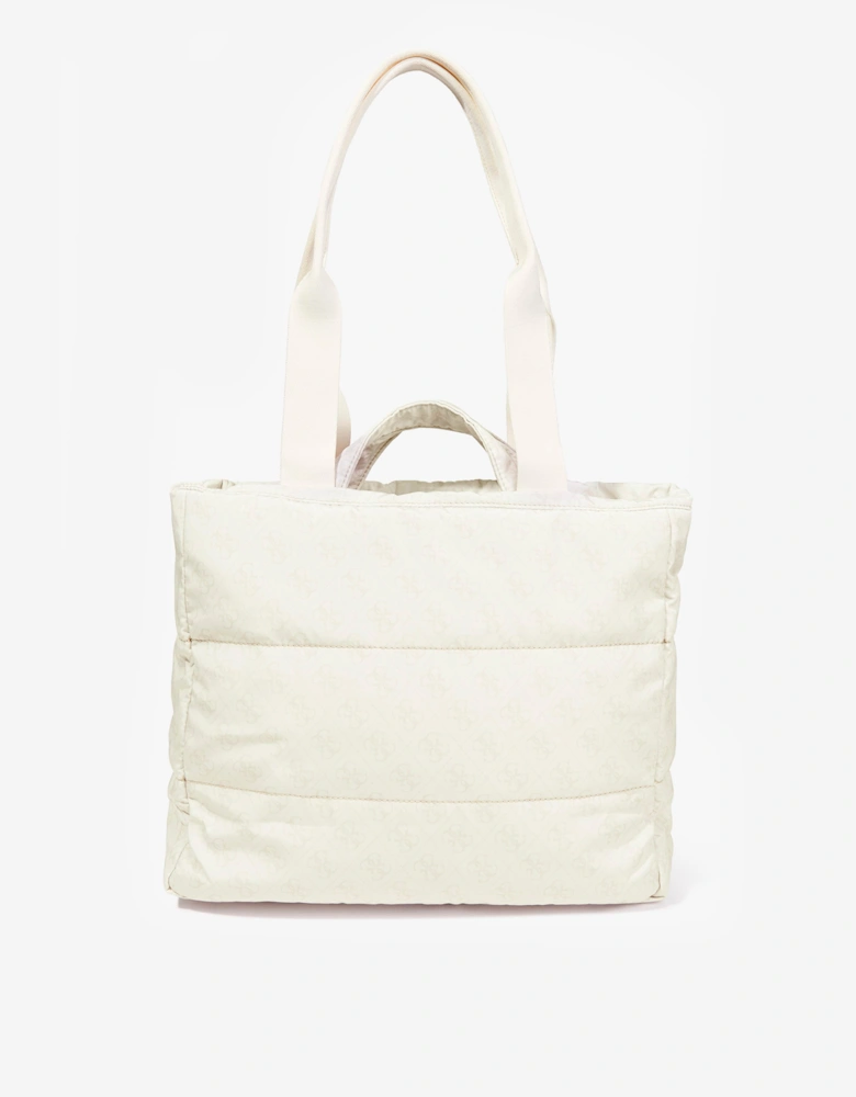 Guess Baby Logo Changing Bag in Ivory (35cm)