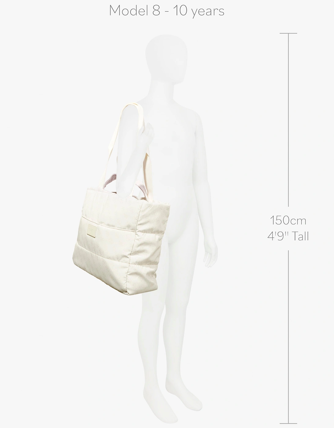 Guess Baby Logo Changing Bag in Ivory (35cm)