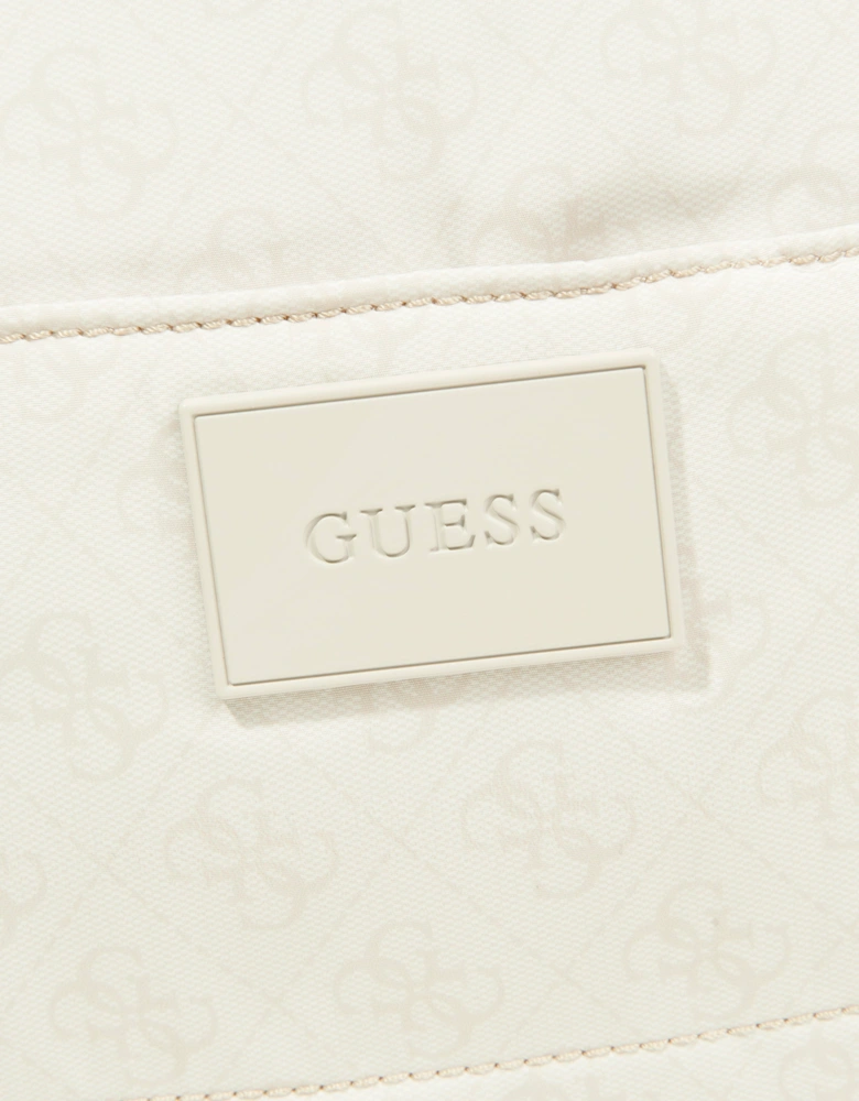 Guess Baby Logo Changing Bag in Ivory (35cm)