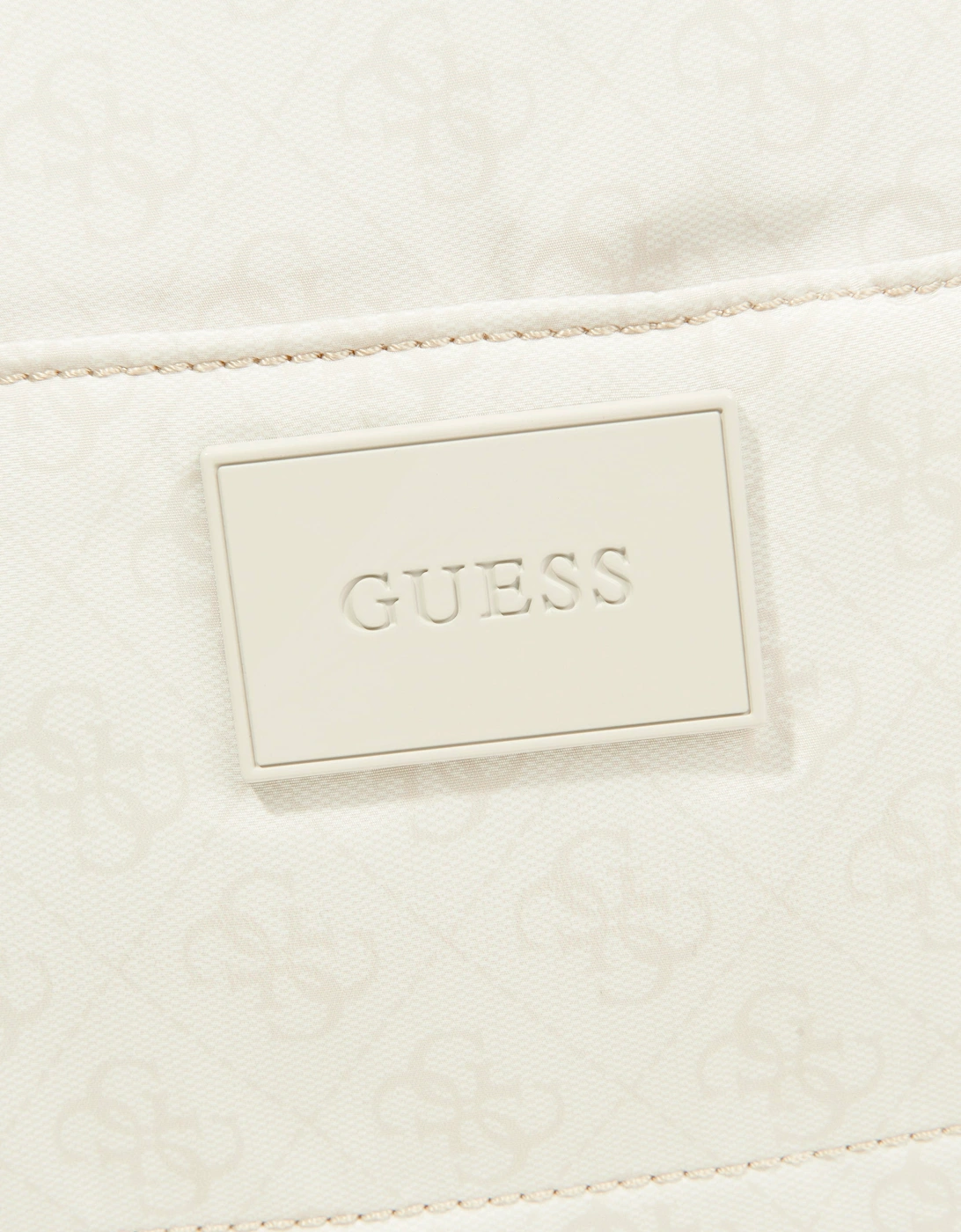 Guess Baby Logo Changing Bag in Ivory (35cm)