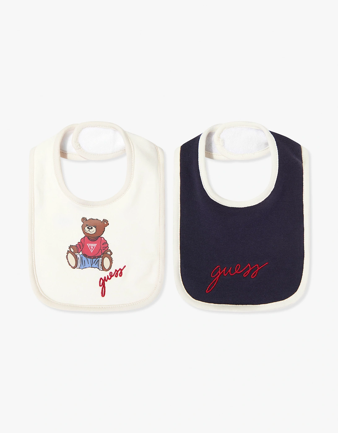 Guess Baby 2 Piece Bib Set in Black