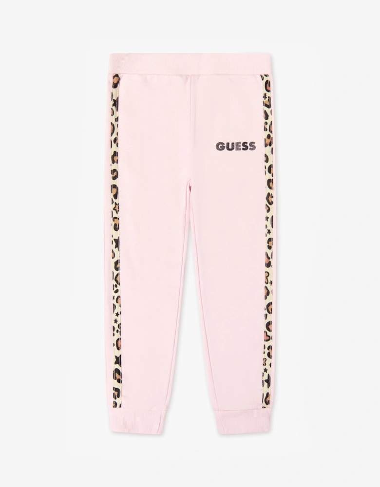 Guess Girls Logo Joggers in Pink