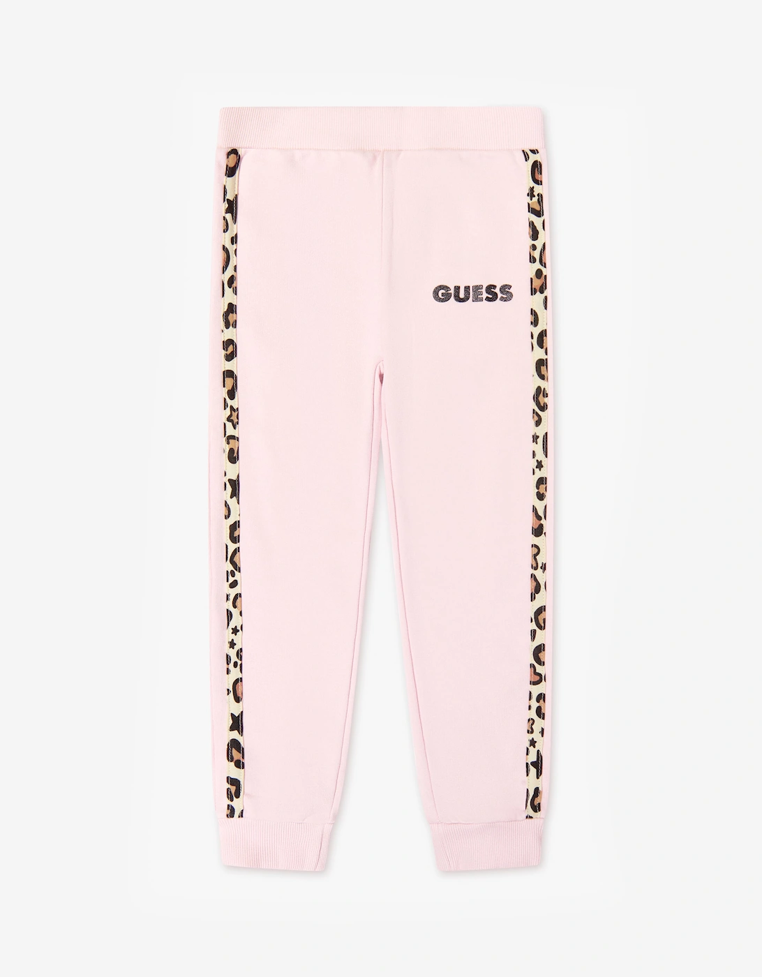 Guess Guess Girls Logo Joggers in Pink