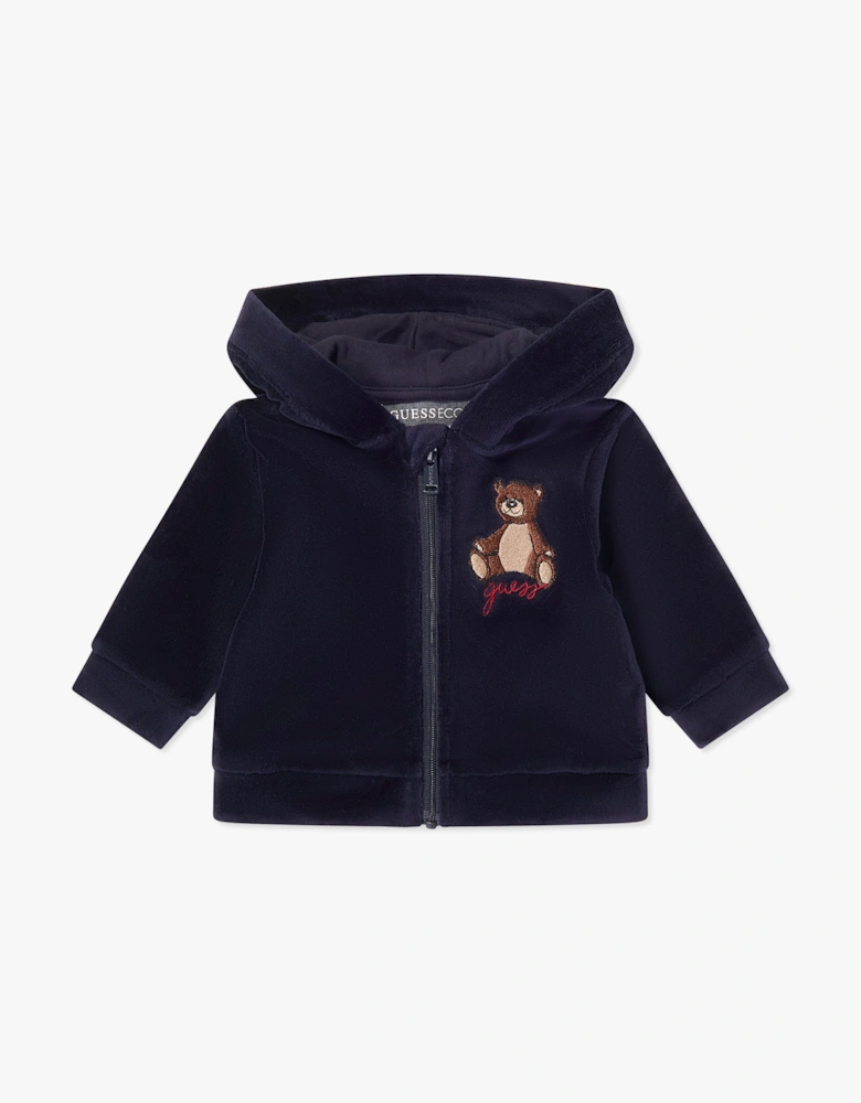 Guess Baby Boys Teddy Bear Tracksuit Set in Navy