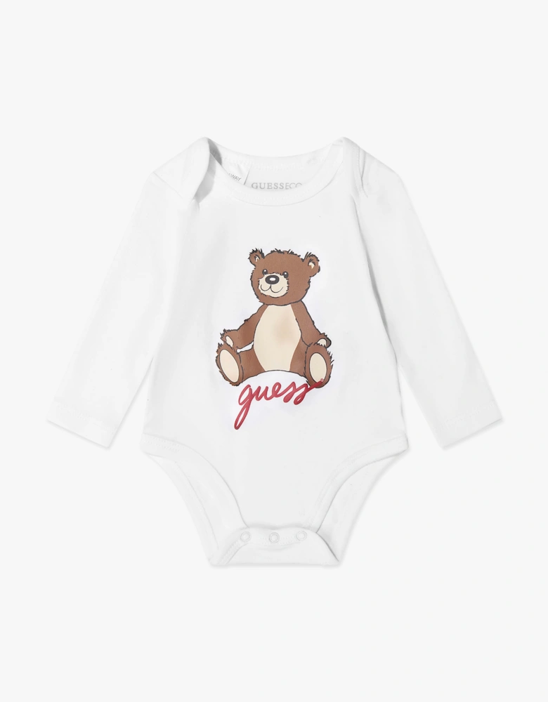 Guess Baby Boys Teddy Bear Tracksuit Set in Navy