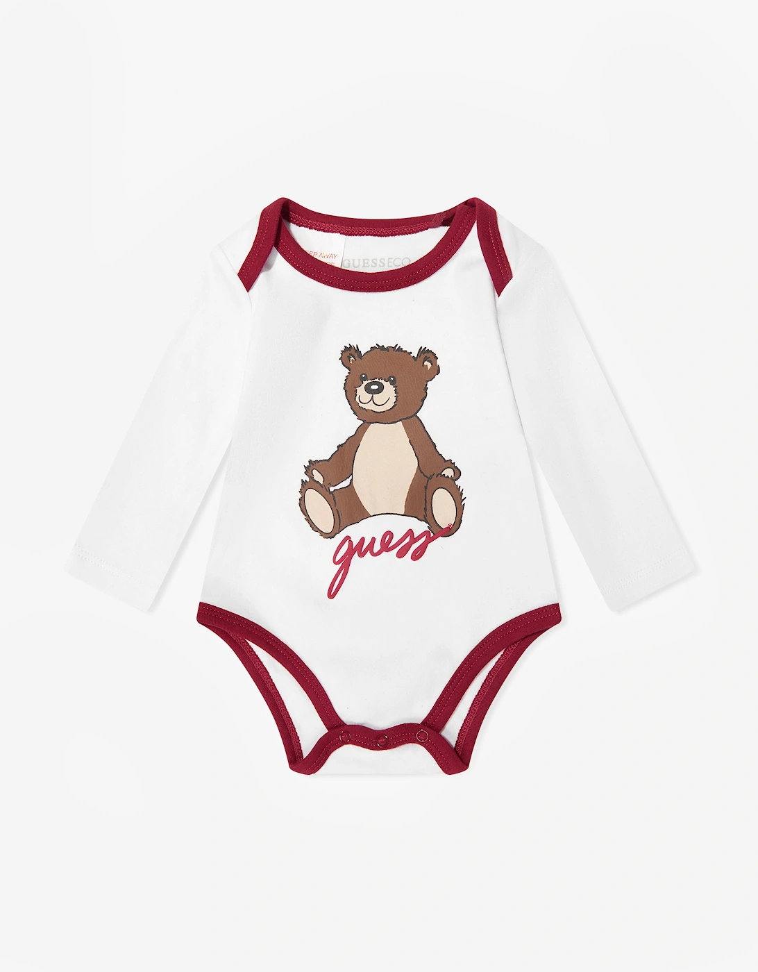 Guess Baby Teddy Bear Trouser Set in Red