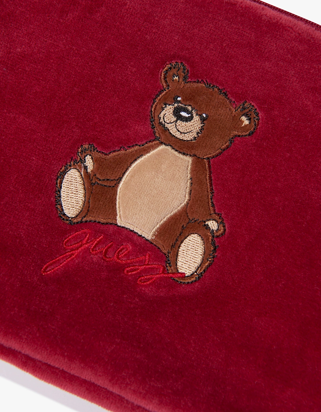 Guess Baby Teddy Bear Trouser Set in Red