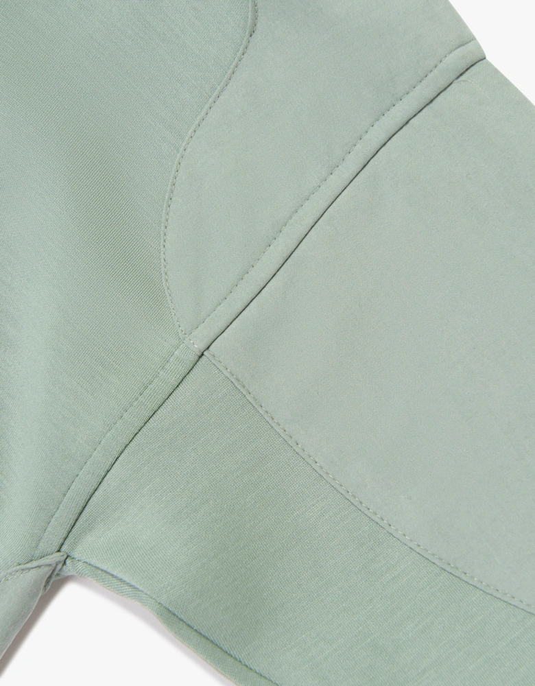 Emporio Armani Boys Logo Hoodie in Green