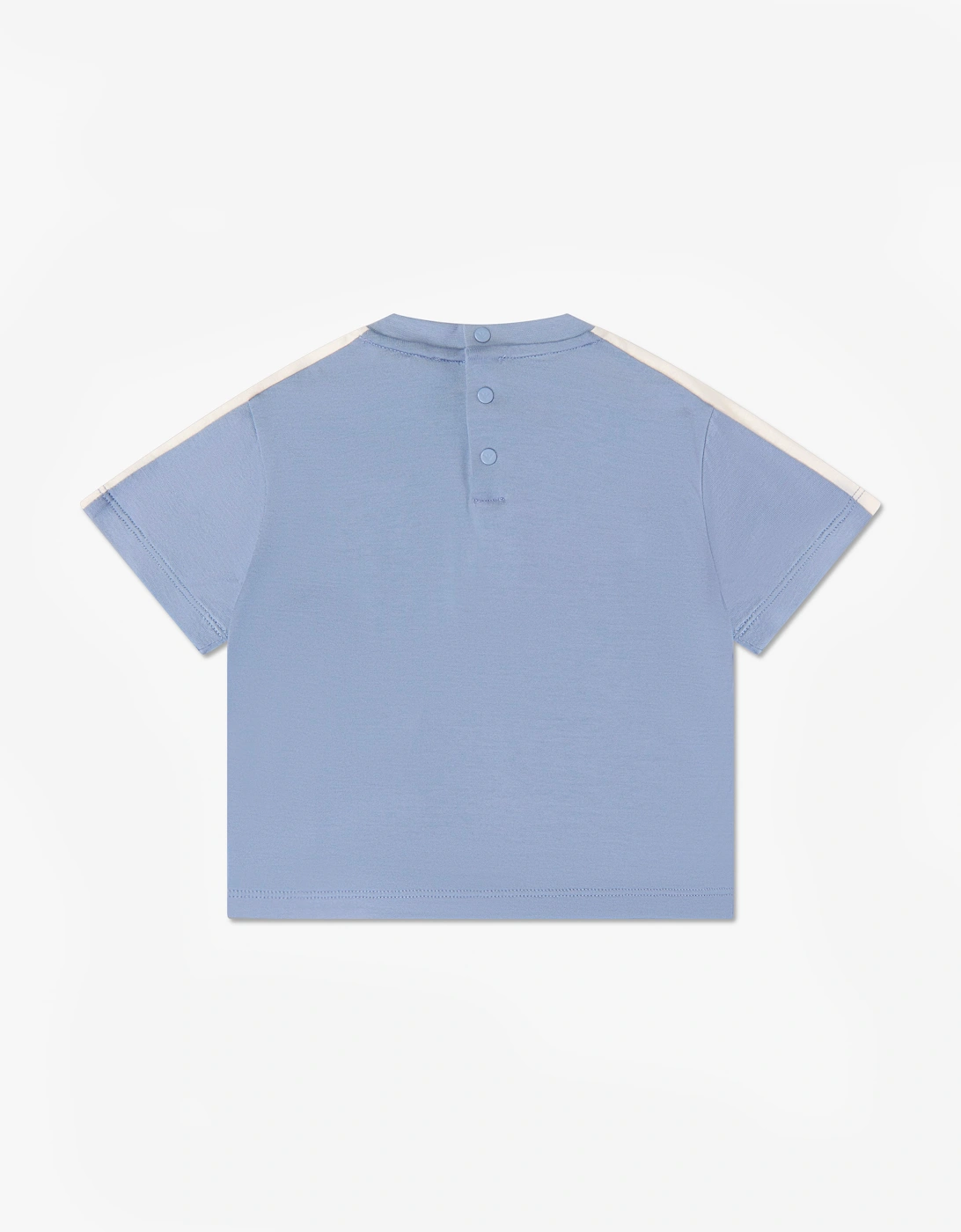 Emporio Armani Baby Boys Logo T-Shirt in Blue