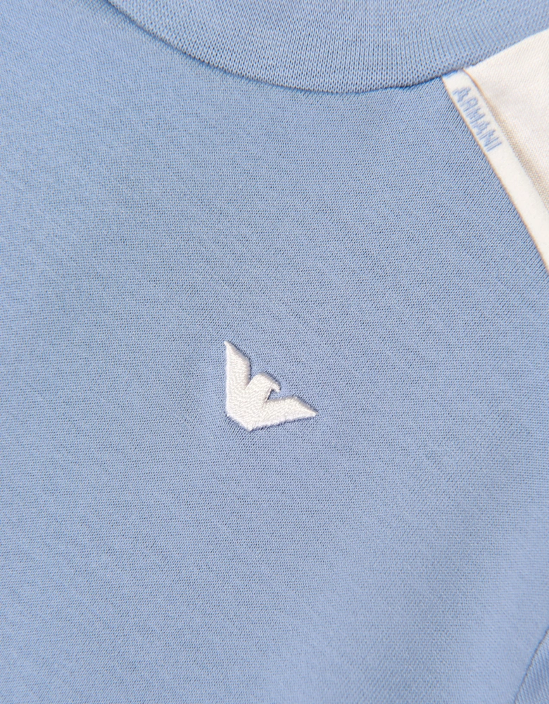 Emporio Armani Baby Boys Logo T-Shirt in Blue