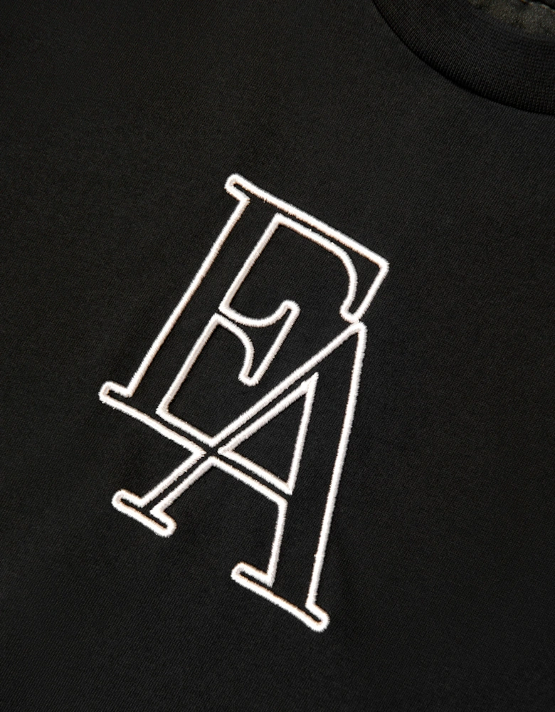 Emporio Armani Boys Logo T-Shirt in Navy