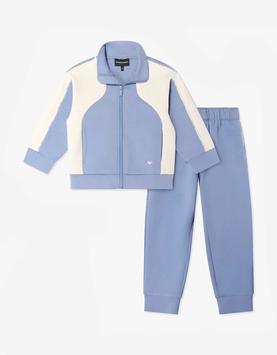 Emporio Armani Boy's Emporio Armani Boys Colourblock Tracksuit in Blue
