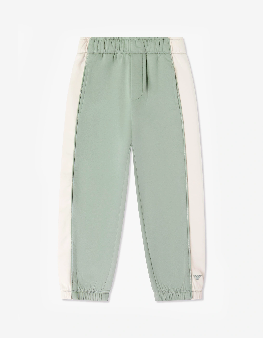Emporio Armani Boy's Emporio Armani Boys Colourblock Joggers in Green