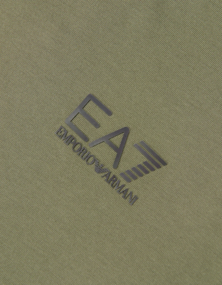 EA7 Emporio Armani Boys Train Core ID T-Shirt in Green