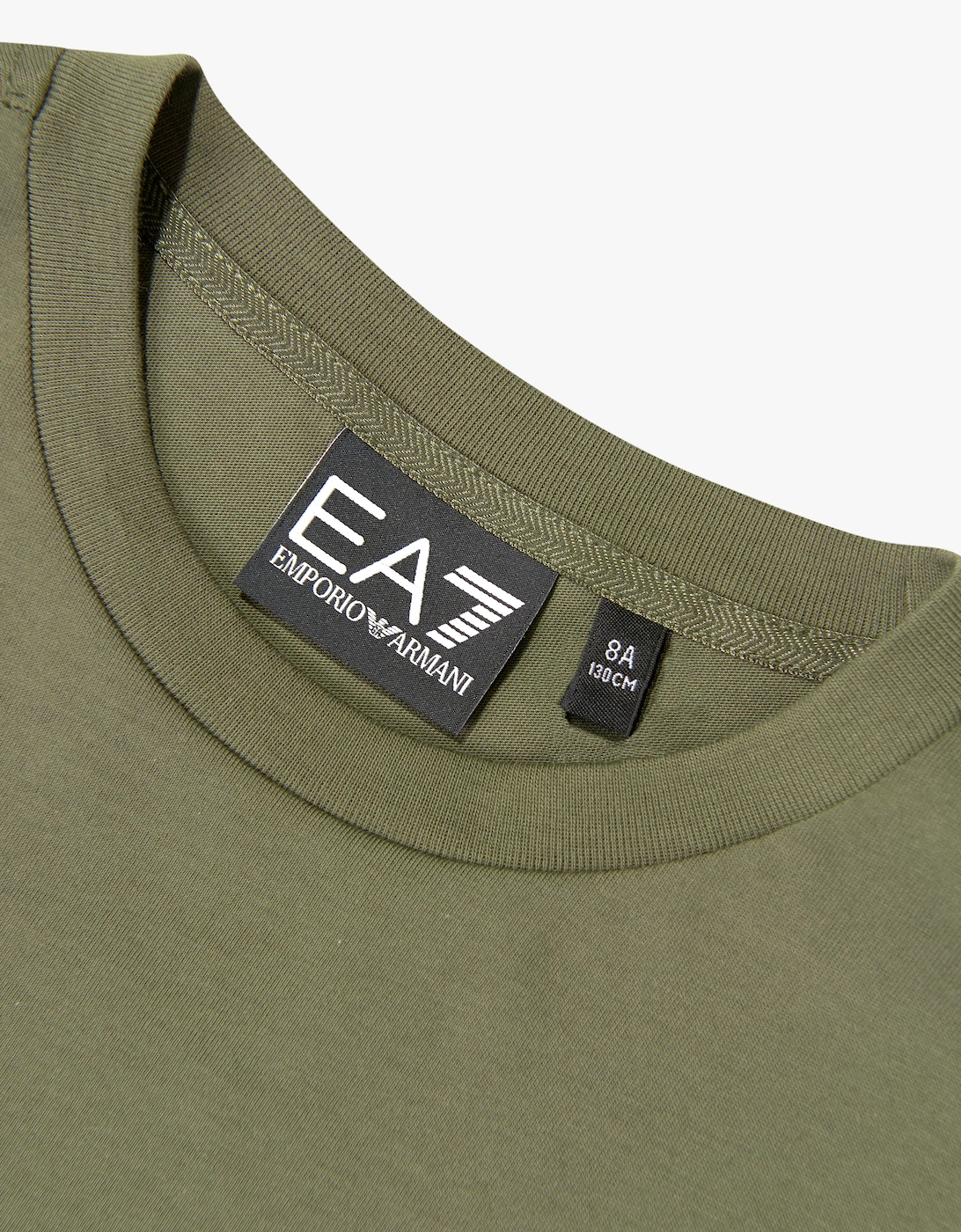 EA7 Emporio Armani Boys Train Core ID T-Shirt in Green