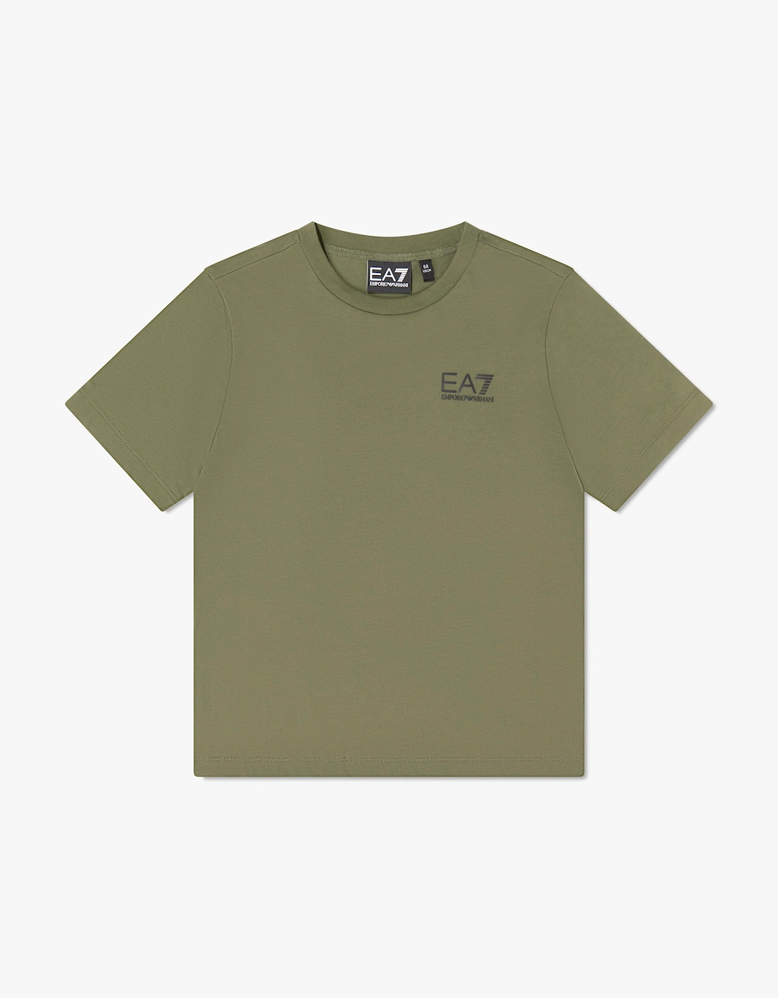 EA7 Emporio Armani Boy's EA7 Emporio Armani Boys Train Core ID T-Shirt in Green