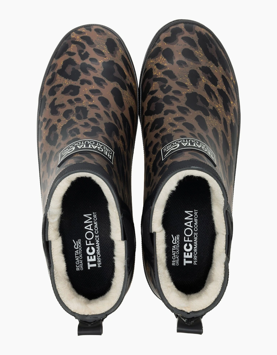 Regatta Womens/Ladies Harper Cosy ll Leopard Print Wellington Boots