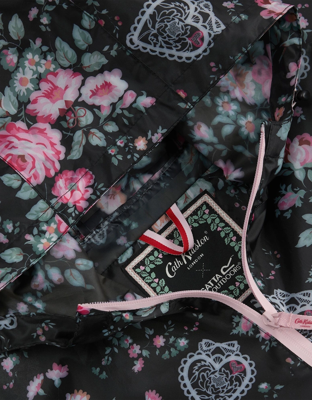 Regatta Womens/Ladies Cath Kidston Hackney Rose Waterproof Shell Jacket