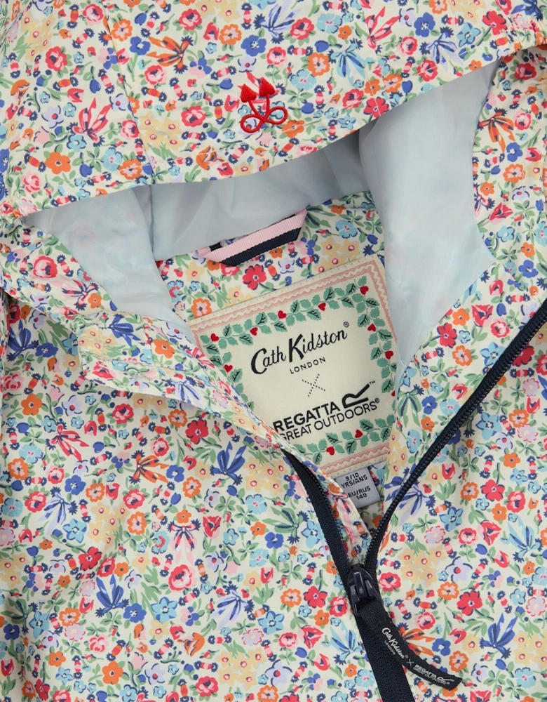 Regatta Girls Cath Kidston Floral Waterproof Jacket