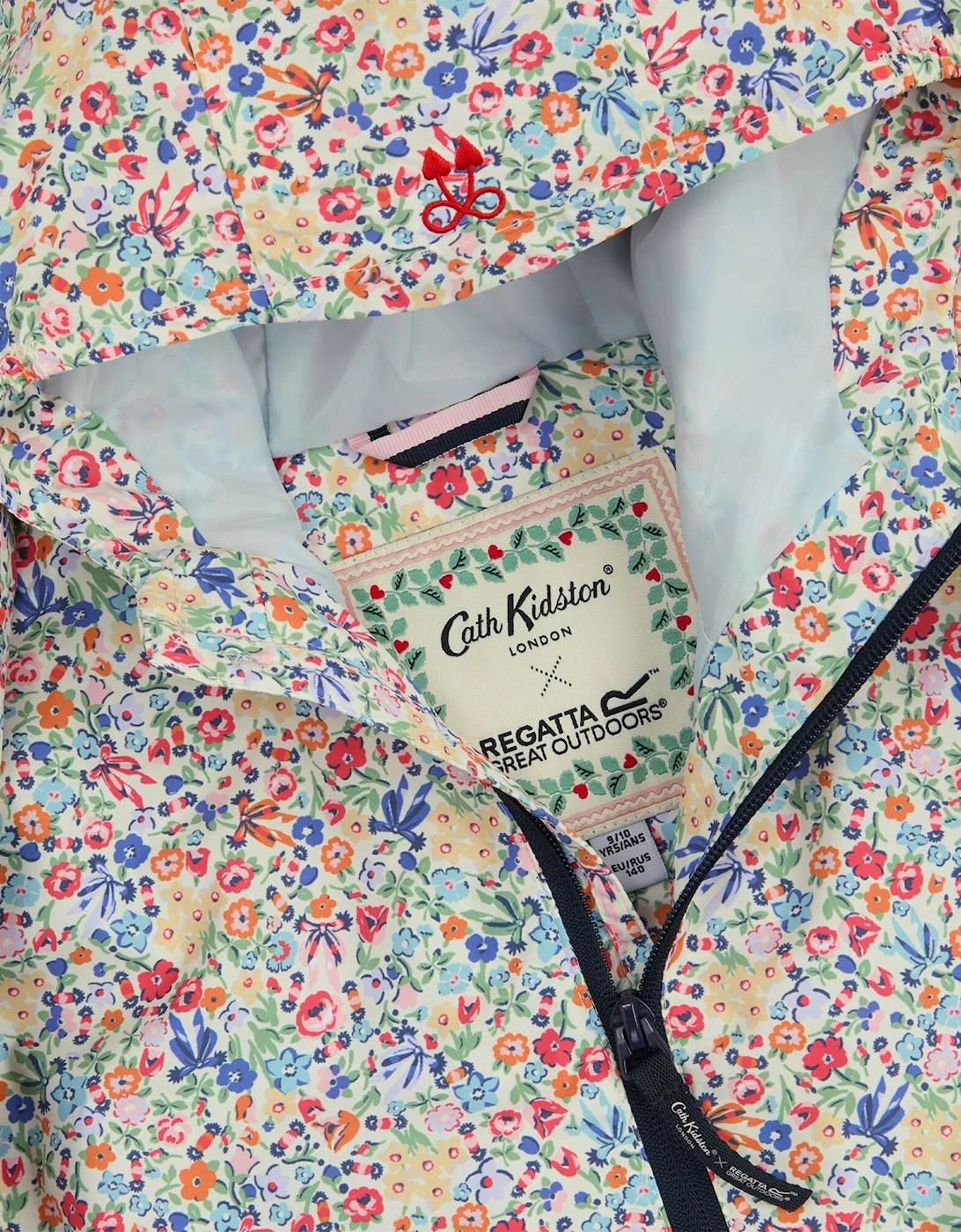 Regatta Girls Cath Kidston Floral Waterproof Jacket