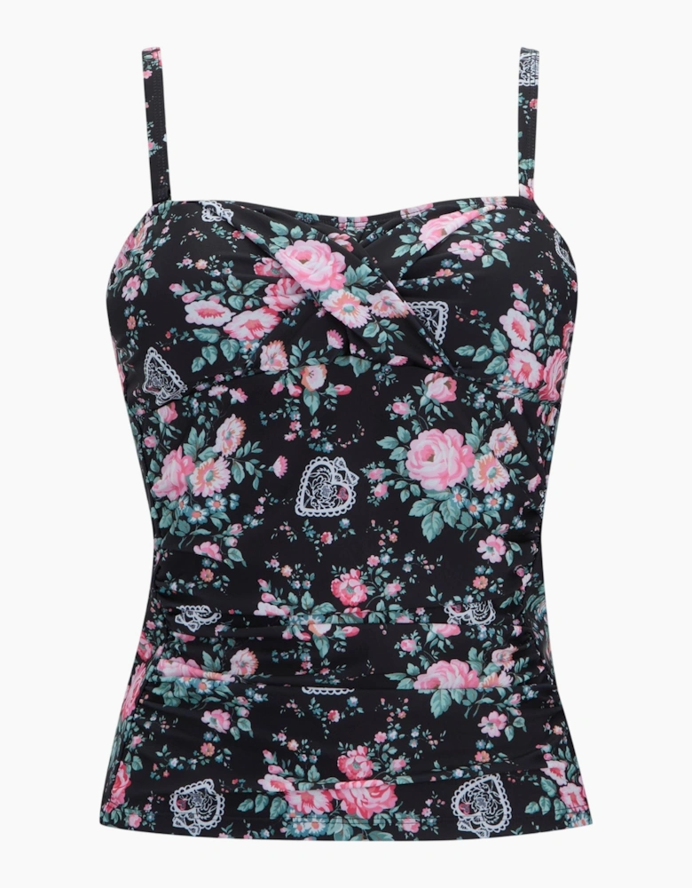 Regatta Womens/Ladies Cath Kidston Ditsy Print Tankini Top