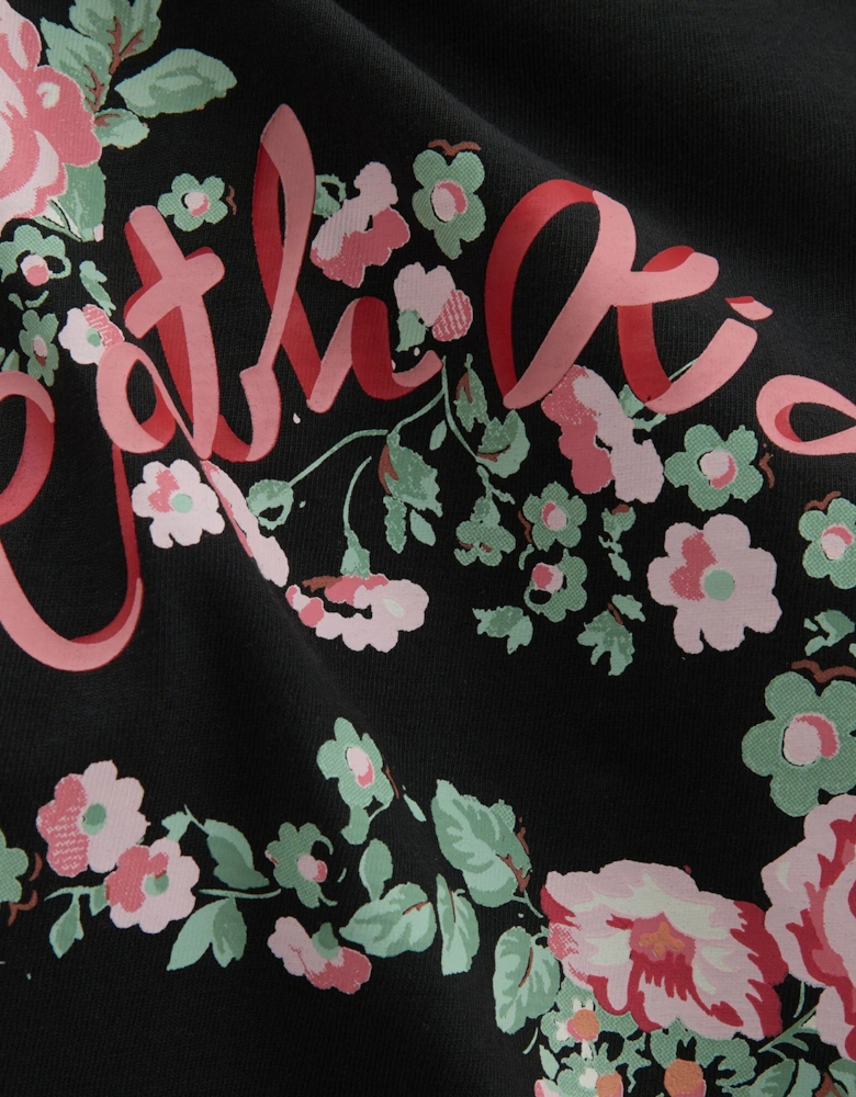 Regatta Womens/Ladies Cath Kidston Floral Oversized T-Shirt